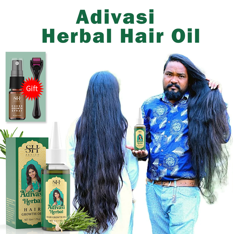 Beard Oil Growth - アーユルヴェーダヘアグロースオイル インドアディヴァシハーブヘアグロースオイル 育毛剤 薄毛対策 早速発毛促進 育毛美容液