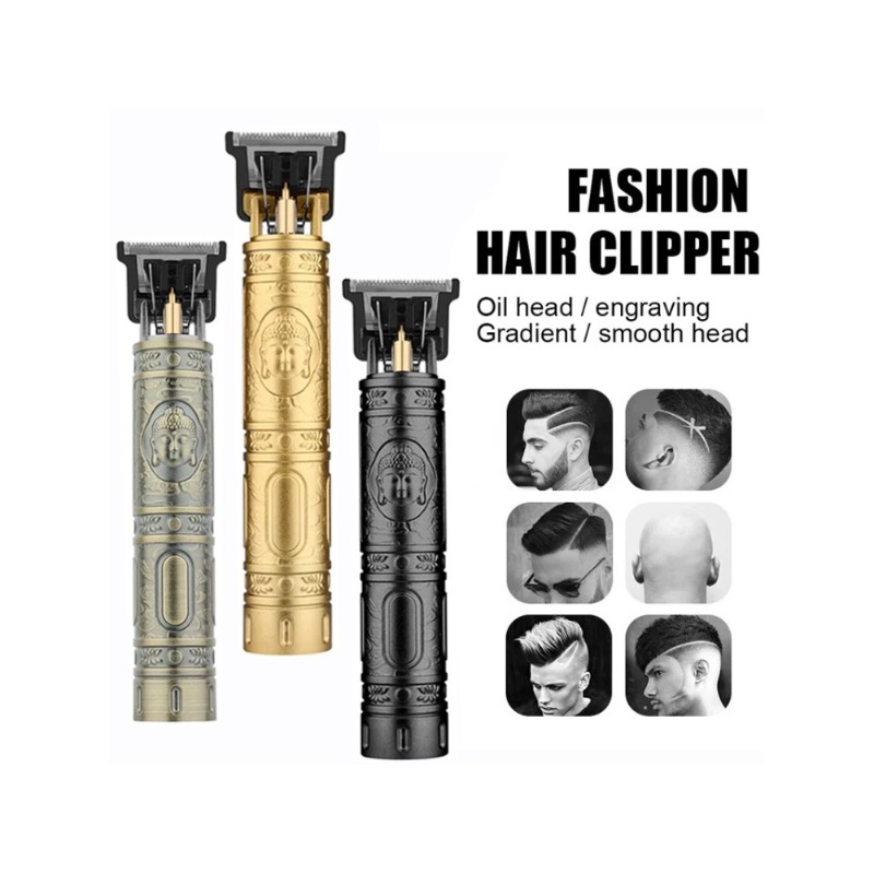 Mens Grooming Barber - 男性グルーミングヘアトリマー洗えるコードレス電気バリカンUSB高速充電ヴィンテージ理髪シェーバーひげヘアカット