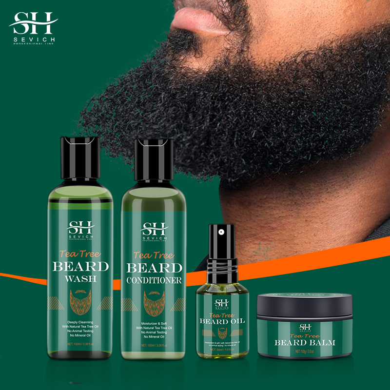 Beard Oil Growth - 男性用あごひげケアキット,美容院用保湿剤,あごひげケア用,栄養補給