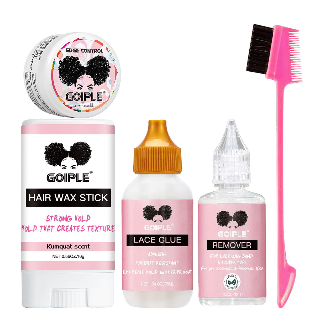 GOIPLE スリックヘアワックススティック、ベビーヘアライ - Hair Wax Stick のレビューと価格