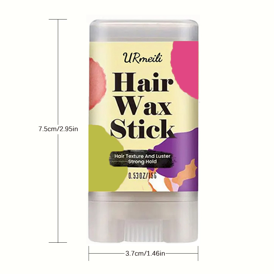 ヘアワックススティック、スリックバックヘアブラシセット付き、 - Hair Wax Stick のレビューと価格