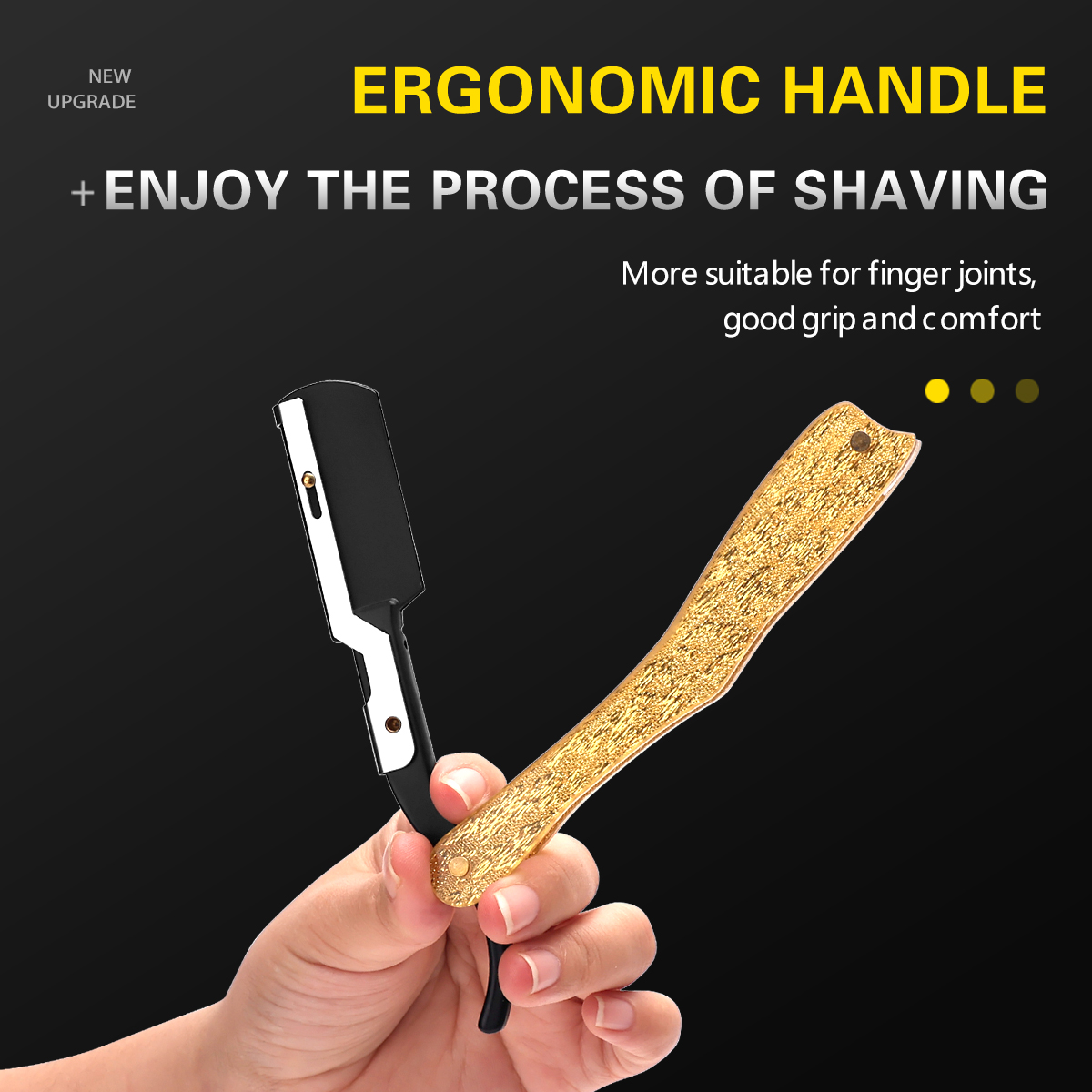 プロの理髪師向けの手動カミソリ 精密なひげの形作りと眉毛のグ - Men'S Grooming Eyebrow Shape のレビューと価格