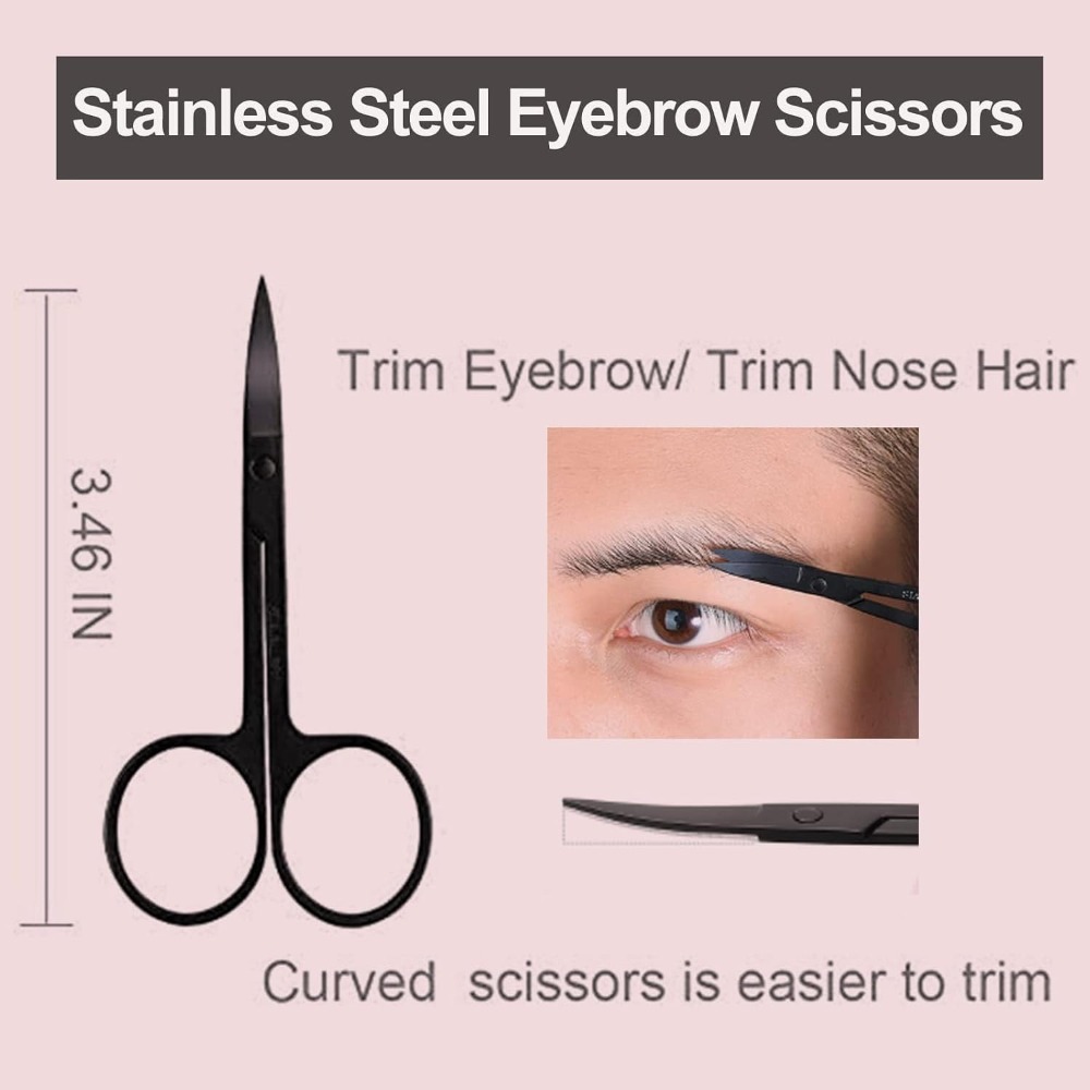 眉毛剃刀トリマーセット 7 in 1キット（眉毛剃刀、ブラシ - Men'S Grooming Eyebrow Shape のレビューと価格