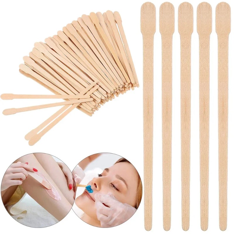 100/200 個脱毛ワックス塗抹スティックアイスクリームス - Hair Wax Stick のレビューと価格