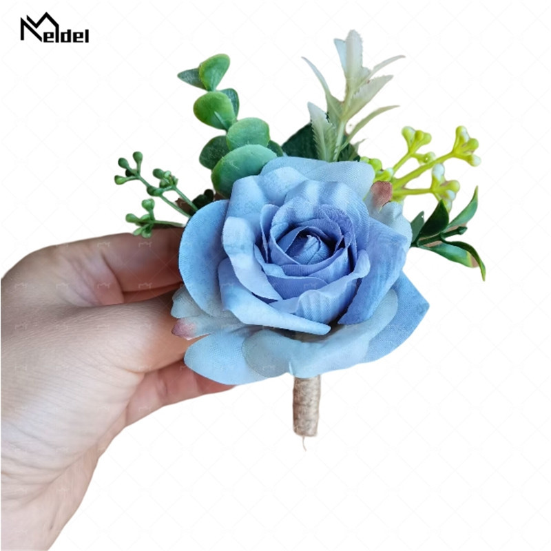 ボタンホールの結婚披露宴、ゲストのための花の花輪、ダブルアク - Men'S Grooming For Wedding のレビューと価格