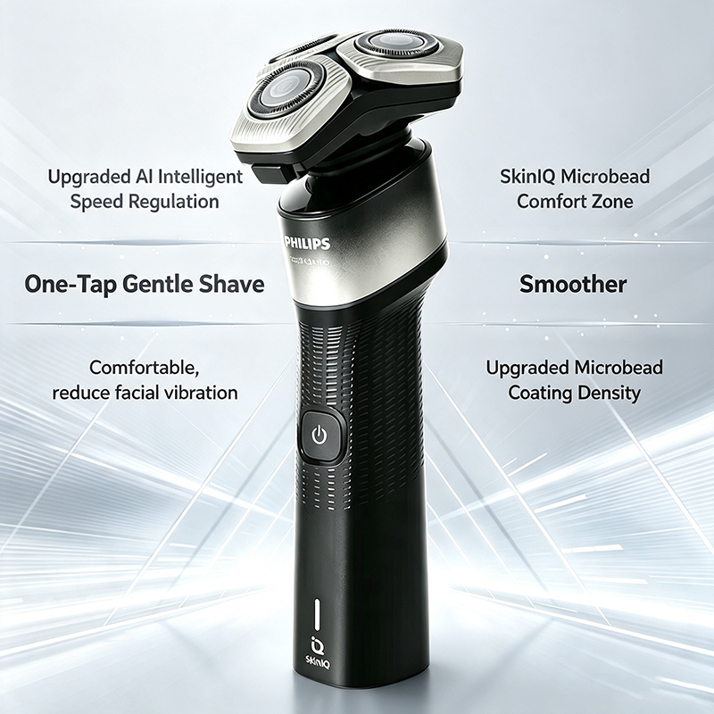 フィリップス XQ523 ロータリー電気シェーバー ウェット - Mens Grooming Kit Philips のレビューと価格
