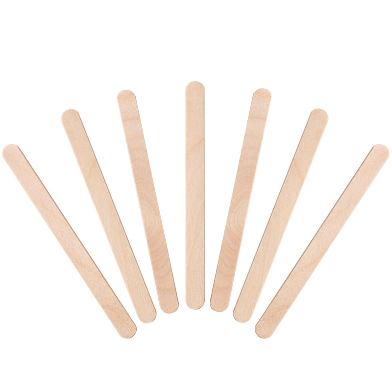 使い捨ての木製舌圧子,ボディヘアクリップ,ワックスがけ用,1 - Hair Wax Stick のレビューと価格