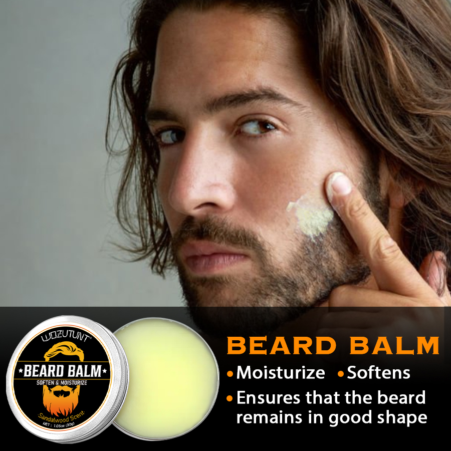 男性ひげケアキットひげオイルバーム保湿栄養柔らかく口ひげの成 - Beard Oil Growth のレビューと価格