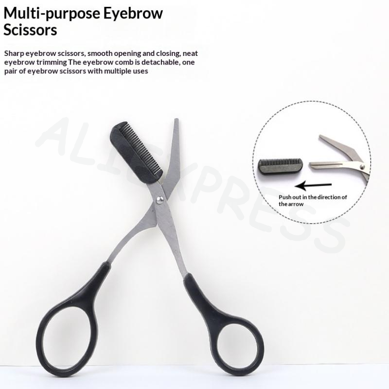 眉毛キット 3点セット グルーミングセット ステンレス製 女 - Men'S Grooming Eyebrow Shape のレビューと価格