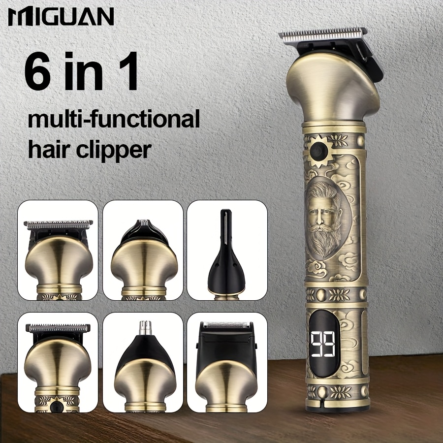 男性用バリカンと6-in-1髭トリマーセット、ヘアカット、フ - Mens Grooming Barber のレビューと価格