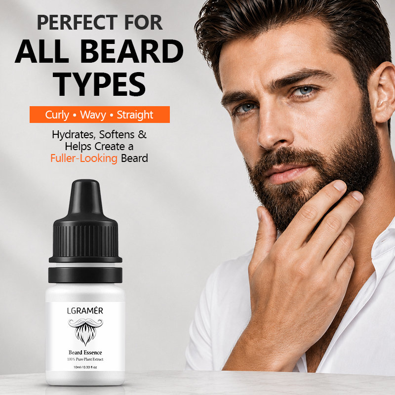 男性用ひげ成長血清 顔の毛包に栄養を与える ひげの脱落を軽減 - Beard Oil Growth のレビューと価格