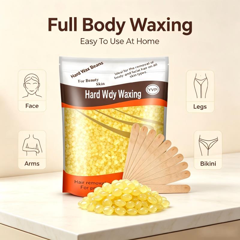 マルチカラーハードワックスビーンズ 無痛脱毛ワックス ストリ - Hair Wax Stick のレビューと価格
