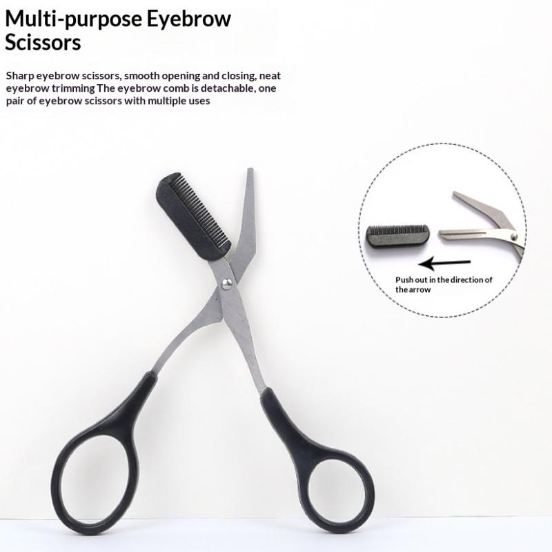 プロ仕様3ピースステンレス製眉毛グルーミングキット 女性男性 - Men'S Grooming Eyebrow Shape のレビューと価格